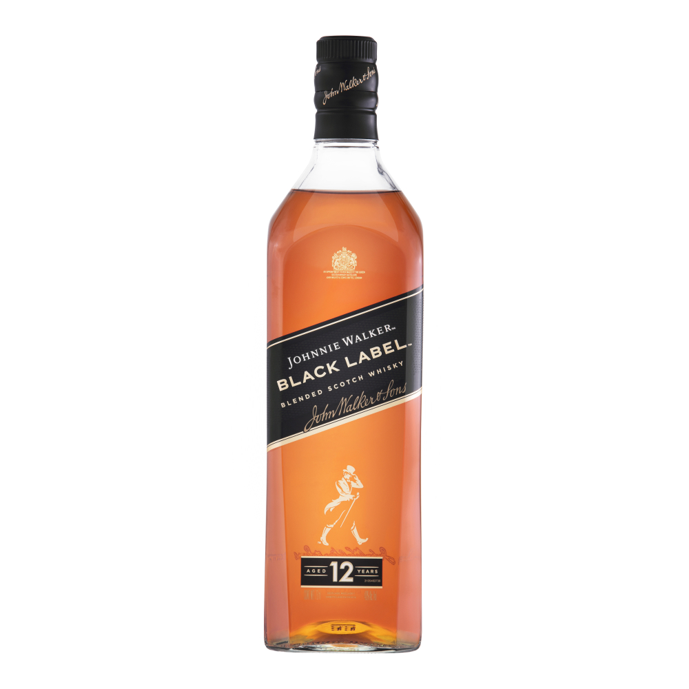 Whisky Johnnie Walker Black Label 750 ml.
