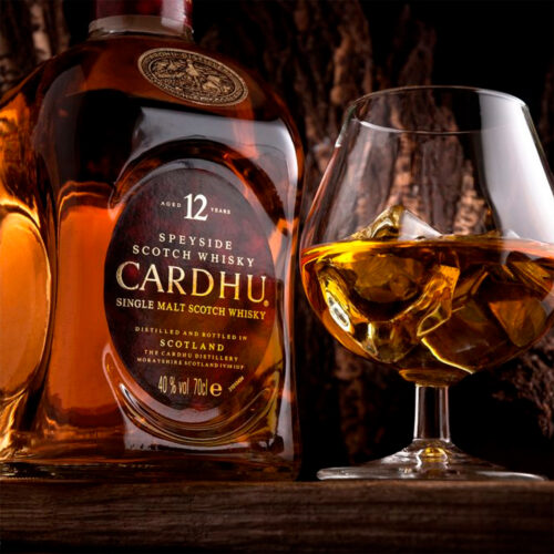 Whisky Cardhu Single Malta 12 Años 700 ml.