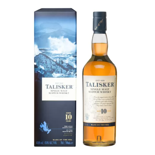 Whisky Talisker 10 Años 750 ml. 5 Whisky Talisker 10 Años 750 ml.