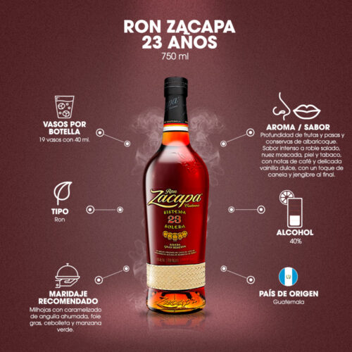 Ron Zacapa Centenario 23 750 ml.