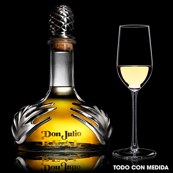 Tequila Don Julio Real 750 ml. 2 Tequila Don Julio REAL 750 ml.