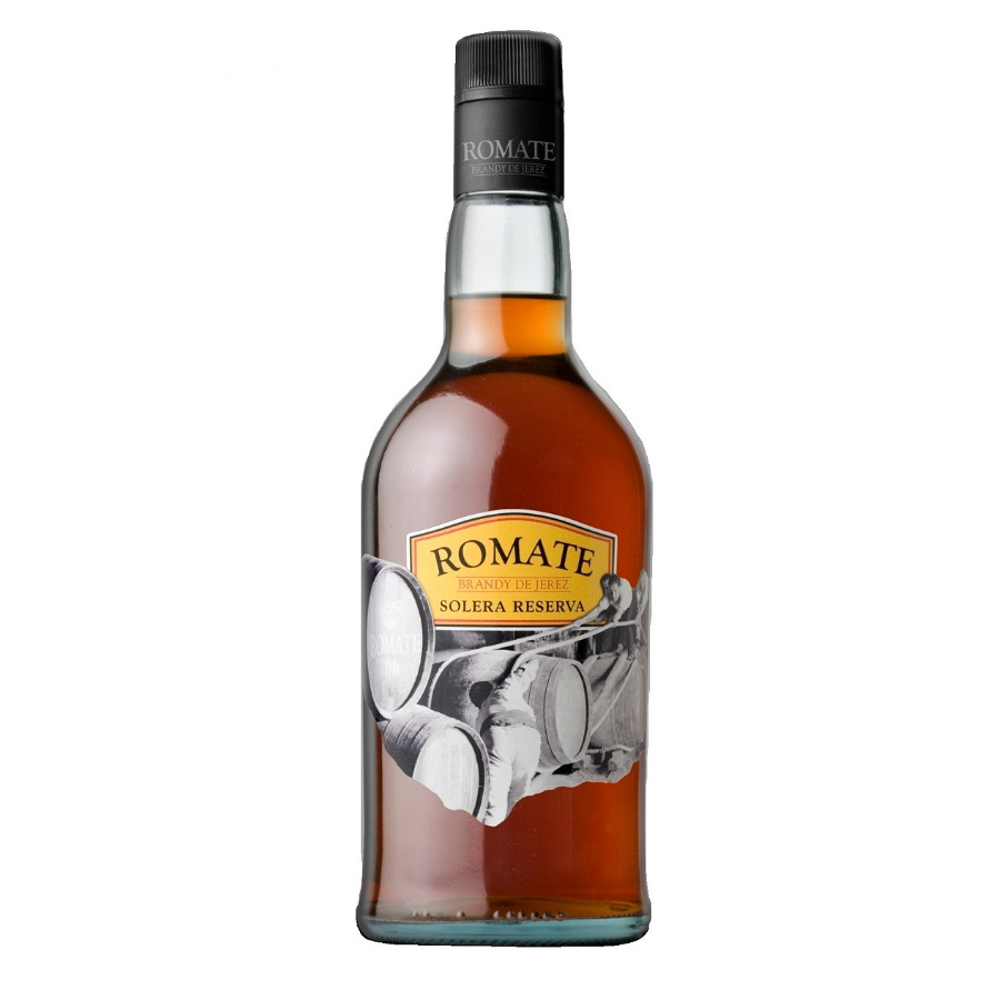 Brandy Jerez Romate Solera Reserva 700 ml. Sampieri Vinos y Licores