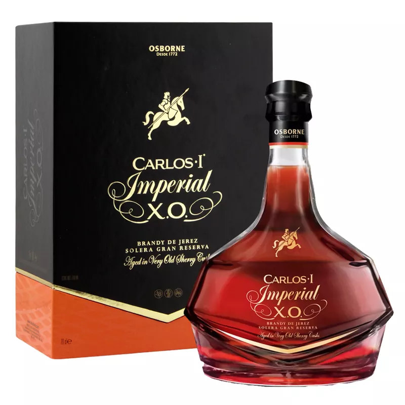Brandy Carlos I Imperial X.O. 700 ml. 1 Brandy Carlos I Imperial X.O. 700 ml.