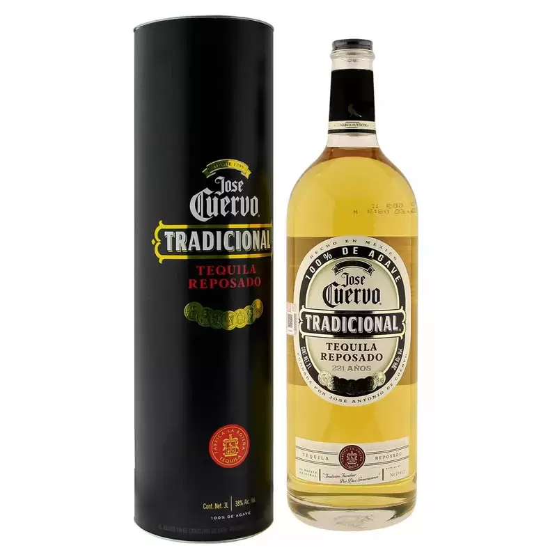 Tequila Jose Cuervo Tradicional Reposado 3000 ml. 1 Tequila Jose Cuervo Tradicional Reposado 3000 ml.