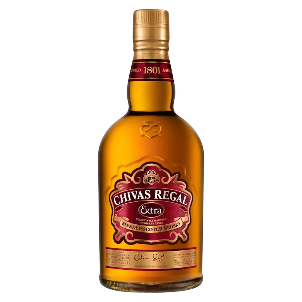 Whisky Chivas Regal Extra 750 ml. 2 WHISKY CHIVAS REGAL EXTRA 750 ml.