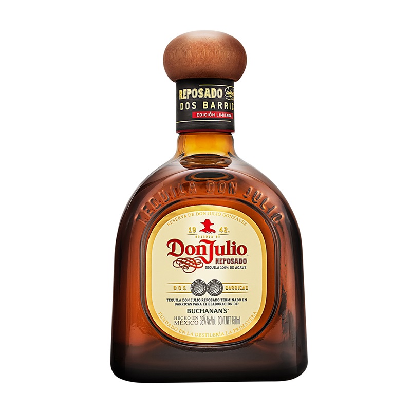 TEQUILA DON JULIO DOS BARRICAS 750 ml.