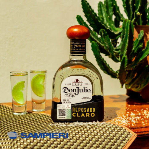 Tequila Don Julio Reposado Claro 700 ml.