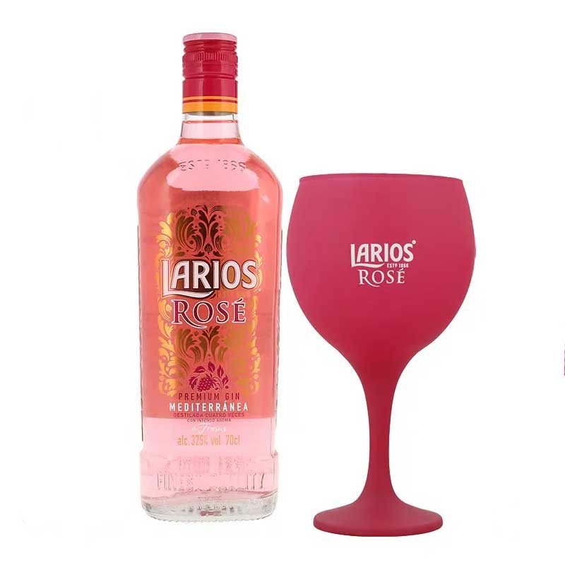 Ginebra Larios Rose 700 Ml Copa Sampieri Vinos Y Licores