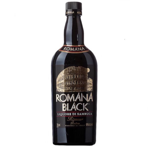 LICOR SAMBUCA ROMANA BLACK 750 ml.