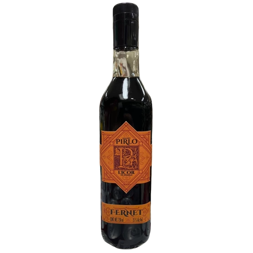 Licor Fernet Amaro Pirlo 750 ml. 1 Licor Fernet Amaro Pirlo 750 ml.