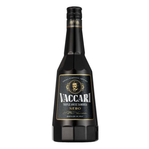 Licor Vaccari Nero De Sambuca 700 ml.