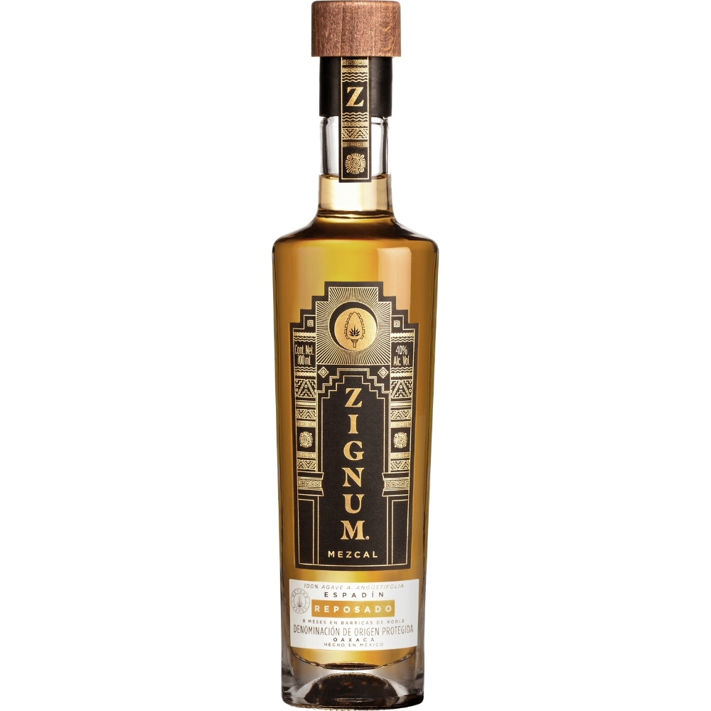 Mezcal Zignum Reposado 700 ml. 1 Mezcal Zignum Reposado 700 ml.