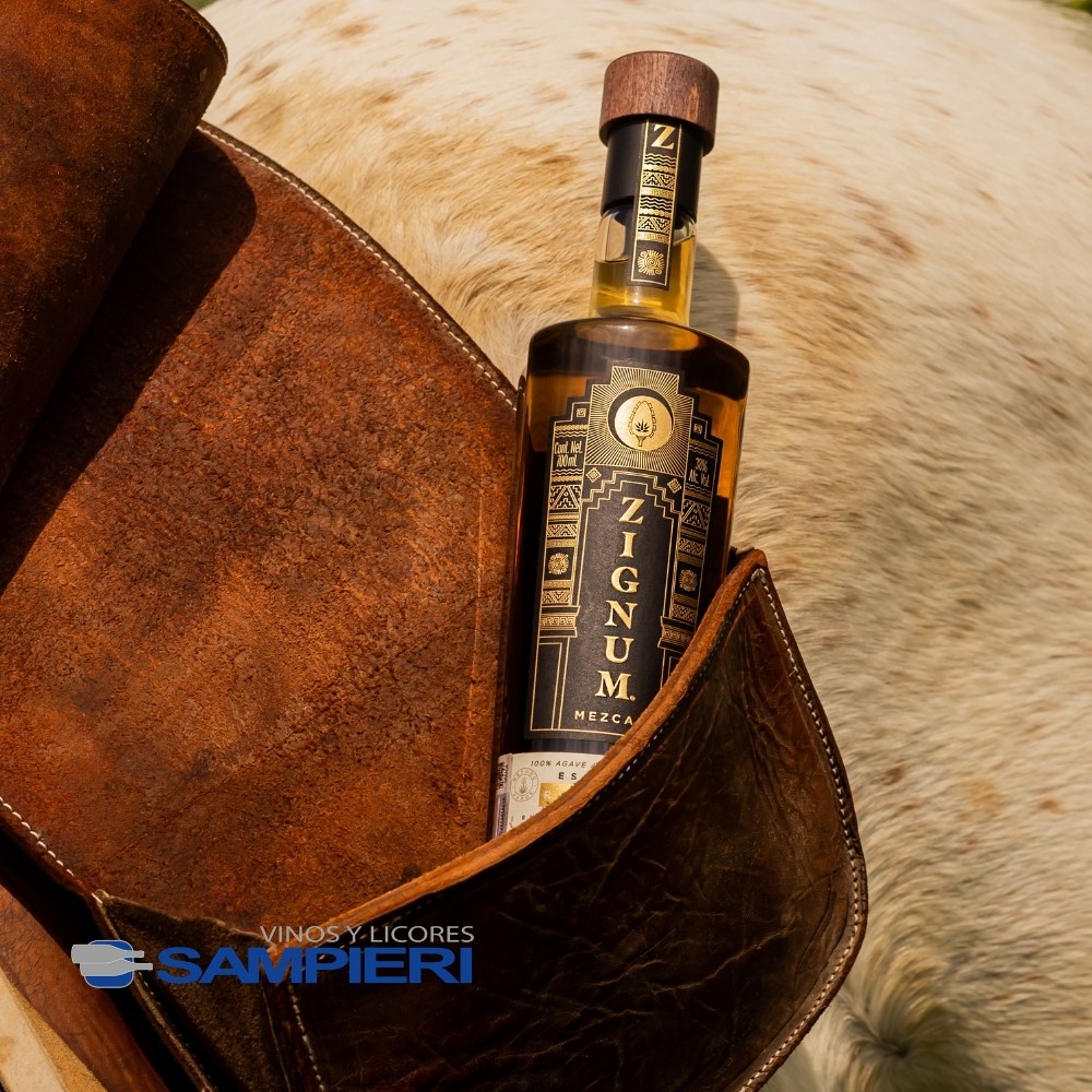 Mezcal Zignum Reposado 700 ml. 2 Mezcal Zignum Reposado 700 ml.