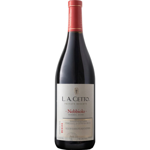 Vino Tinto La Cetto Nebbiolo Reserva Privada 750 ml.