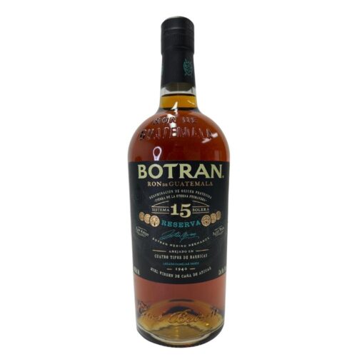 Ron Botran Reserva 15 Años 750 ml.