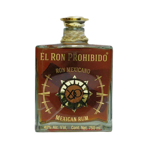 Ron Prohibido XO con Barrica 750 ml.