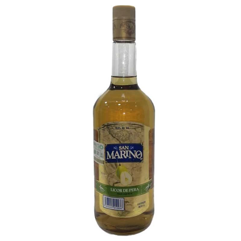 Licor San Marino Pera 1000 ml. 1 LICOR SAN MARINO PERA 1000 ml.