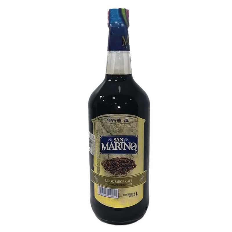 Licor San Marino Cafe 1000 ml. 1 LICOR SAN MARINO CAFÉ 1000 ml.
