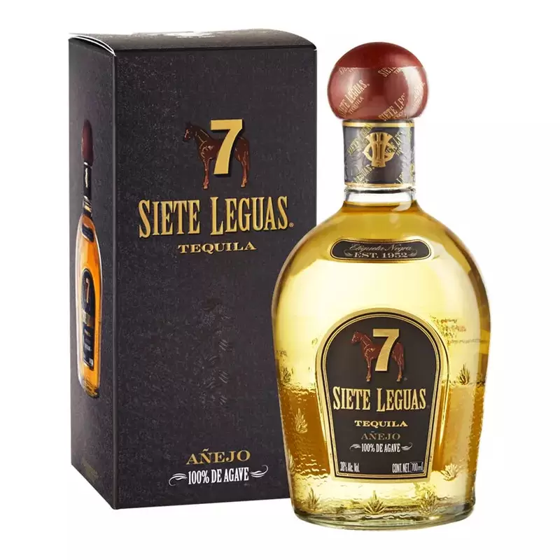 Tequila 7 Leguas Añejo 750 ml. 1 Tequila 7 Leguas Añejo 750 ml.
