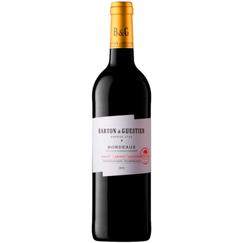 VINO TINTO B & G BORDEAUX ROUGE GOLD 750 ml.