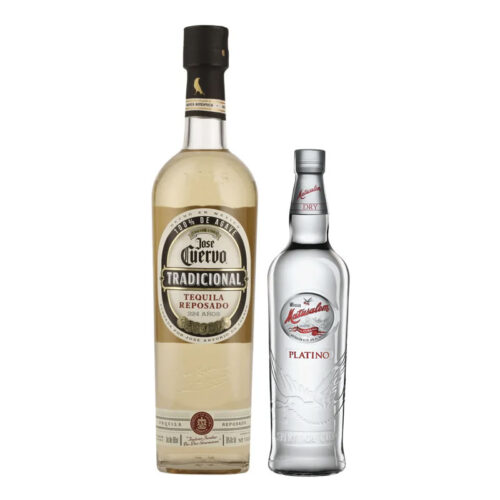 Tequila Jose Cuervo Tradicional Reposado 950 ml. + Matusalem Platino 375 ml.