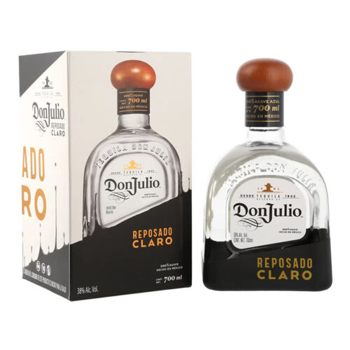 TEQUILA DON JULIO REPOSADO CLARO 700 ml.
