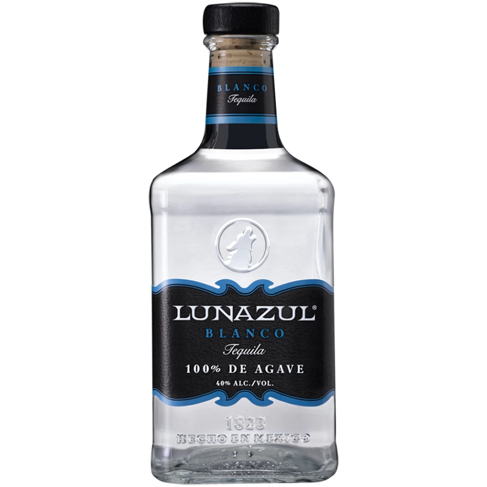 Tequila Lunazul Blanco 750 ml. 1 Tequila Lunazul Blanco 750 ml.