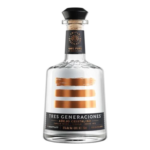 Tequila Tres Generaciones Añejo Cristalino 750 ml.