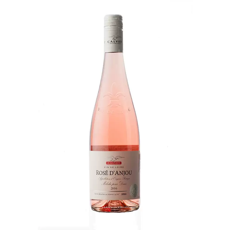 Vino Rosado Calvet Rose D Anjou 750 ml. 1 VINO ROSADO ROSE D´ANJOU ROSADO CALVET 750 ml
