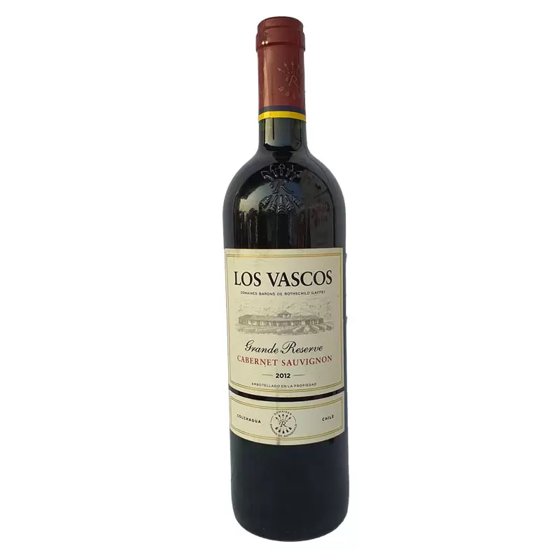 Vino Tinto Los Vascos Gran Reserva 750 ml. 1 VINO TINTO LOS VASCOS GRAN RESERVA 750 ml.