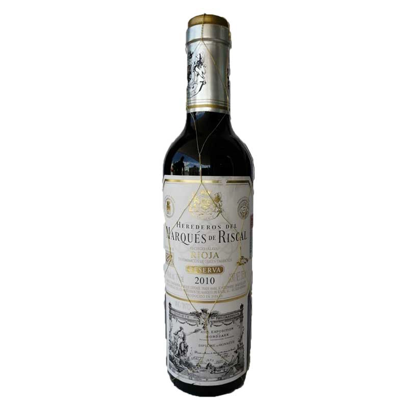 Vino Tinto Marques De Riscal 375 ml. 1 VINO TINTO MARQUES DE RISCAL 375 ml.