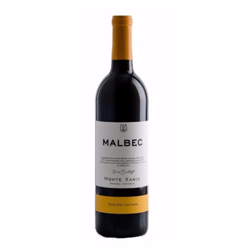 VINO TINTO MONTE XANIC MALBEC 750 ml.