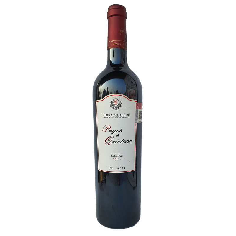 Vino Tinto Pagos De Quintana Reserva 750 ml. 1 VINO TINTO PAGOS DE QUINTANA RESERVA 750 ml.
