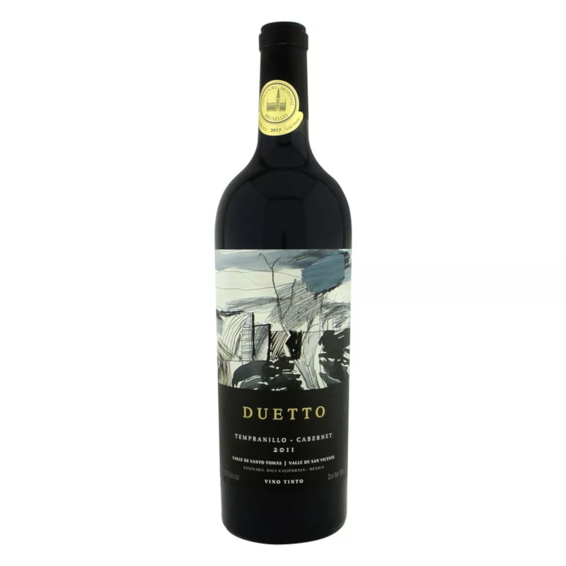 Vino Tinto Santo Tomas Duetto 750 ml. 1 VINO TINTO SANTO TOMAS DUETTO 750 ml.