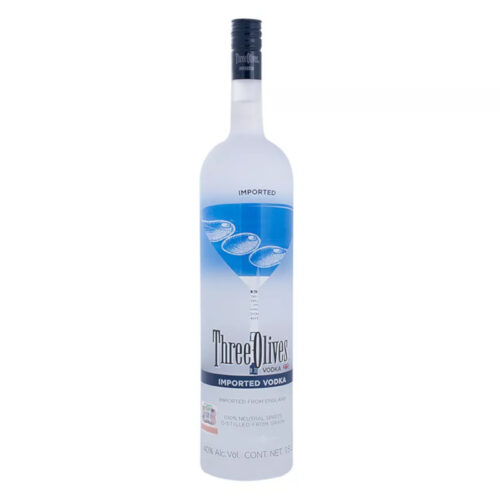 VODKA THREE OLIVES 750 ml.