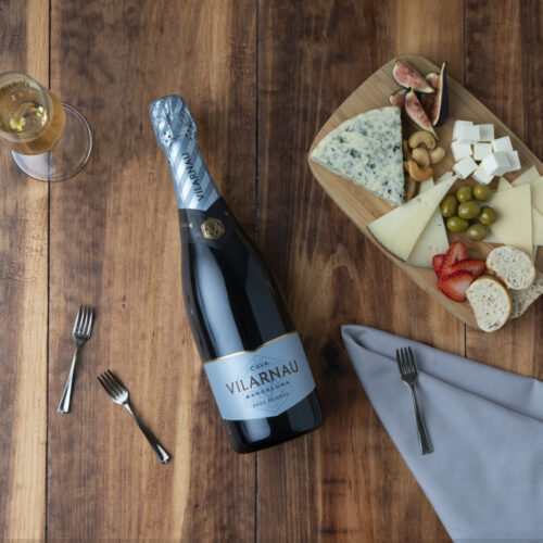 Vino Espumoso Cava Vilarnau Brut Reserva 750 ml. Maridaje