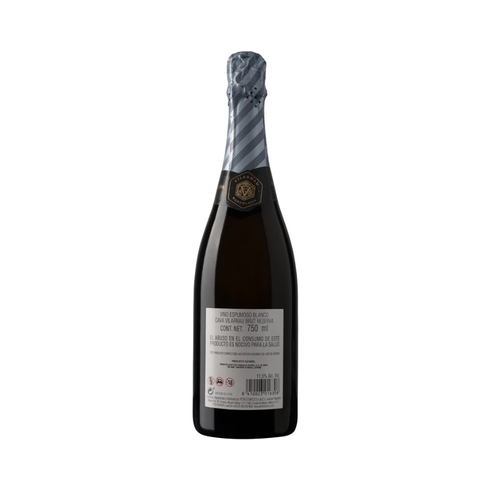 Vino Espumoso Cava Vilarnau Brut Reserva 750 ml. 2 Vino Espumoso Cava Vilarnau Brut Reserva 750 ml.