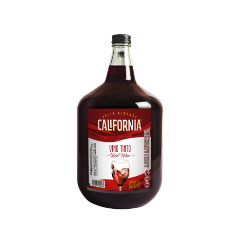 Vino Tinto California 4000 ml.