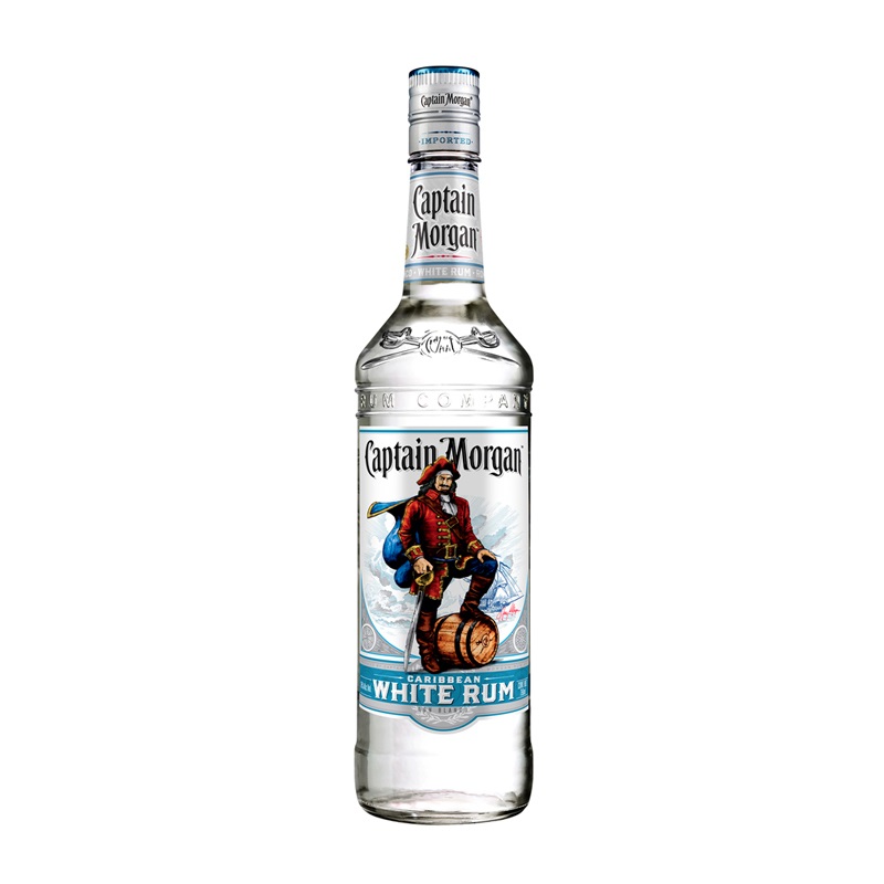 Ron Captain Morgan White 750 ml. 1 RON CAPTAIN MORGAN WHITE 750 ml.