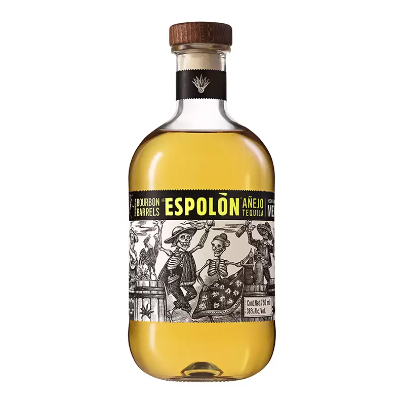 Tequila Espolon Añejo 750 ml. 1 TEQUILA ESPOLON AÑEJO 750 ml.