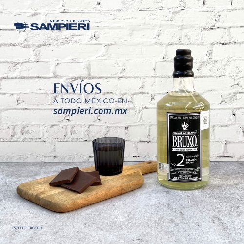 Mezcal Bruxo #2 Pechuga Maguey 750 ml.