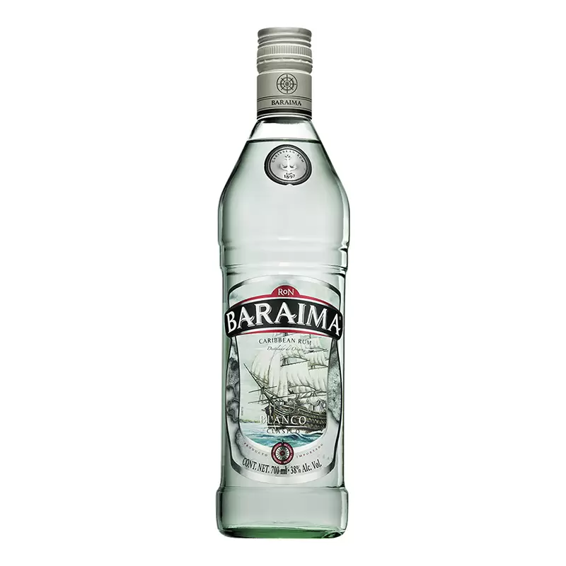 Ron Baraima Blanco 1000 ml. 1 RON BARAIMA BLANCO 1000 ml.