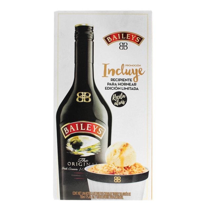 Crema De Whisky Baileys 700 ml. + Flanera 1 CREMA BAILEYS DE WHISKY 750 ml. + FLANERA