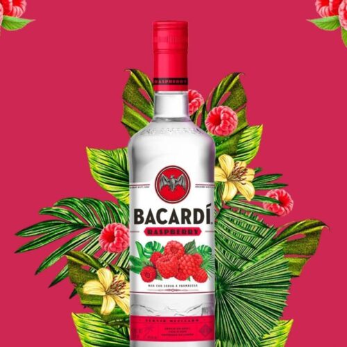 Ron Bacardí Raspberry 750 ml.