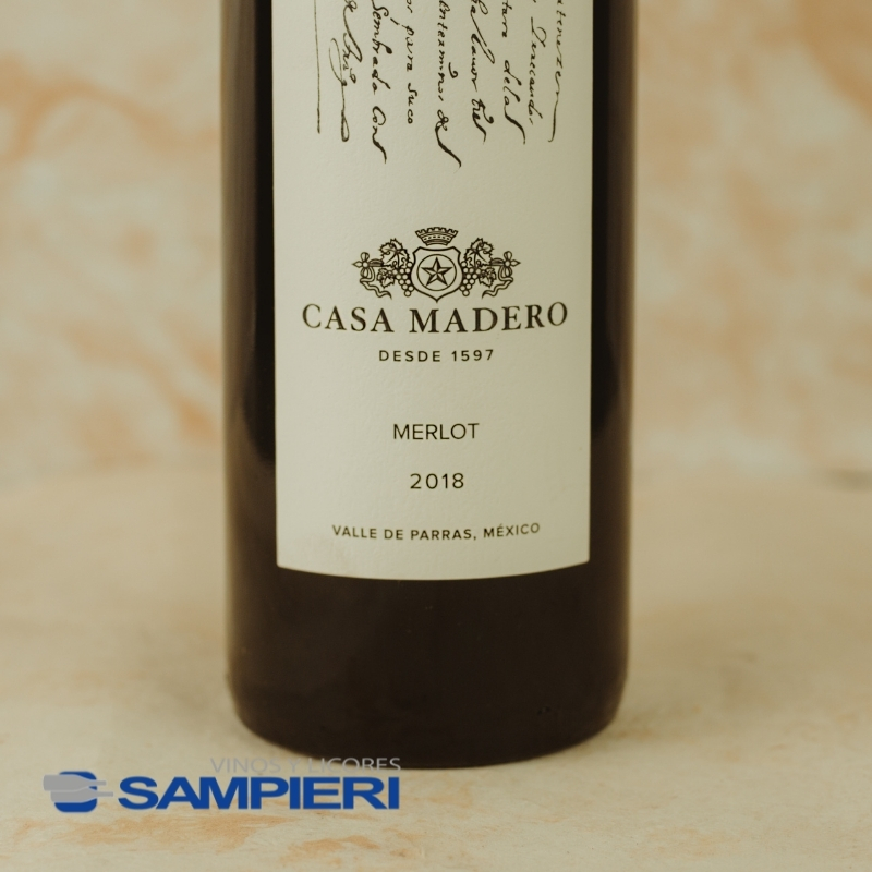 Vino Tinto Casa Madero Merlot 750 ml. 2 Vino Tinto Casa Madero Merlot 750 ml.