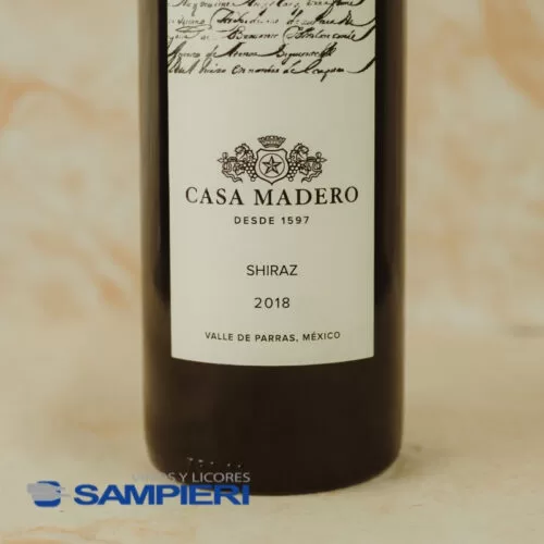 Vino Tinto Casa Madero Shiraz 750 ml.