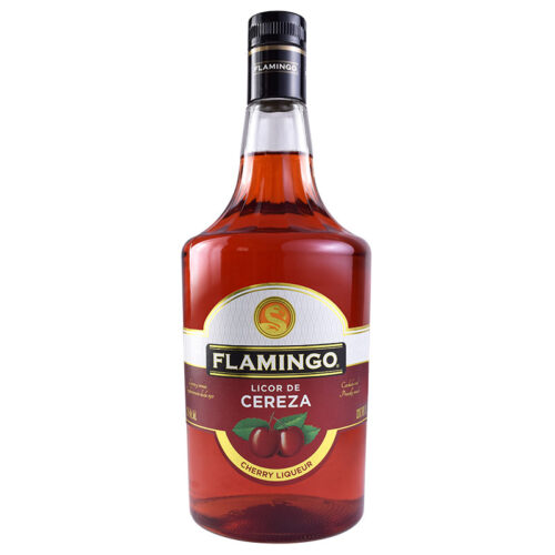 LICOR FLAMINGO DE CEREZA 1000 ml.