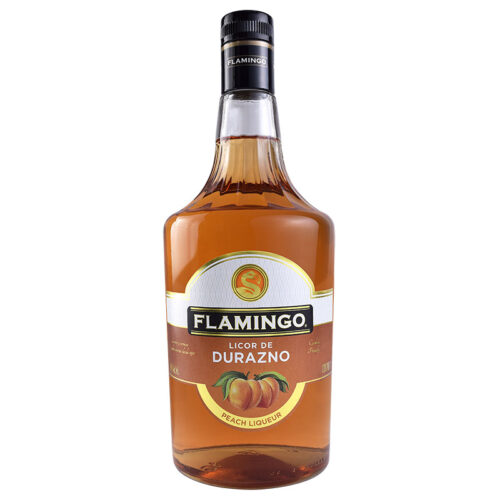 LICOR FLAMINGO DE DURAZNO 1000 ml.