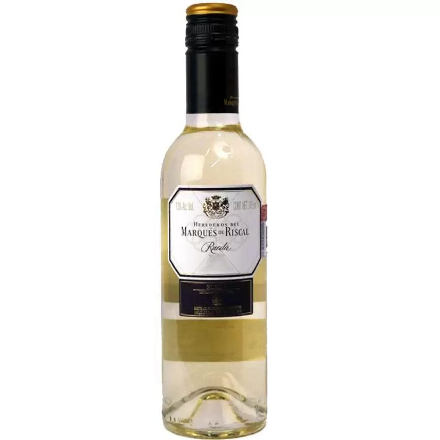 Vino Blanco Marques De Riscal 375 ml. 1 VINO BLANCO MARQUES DE RISCAL 375 ml.