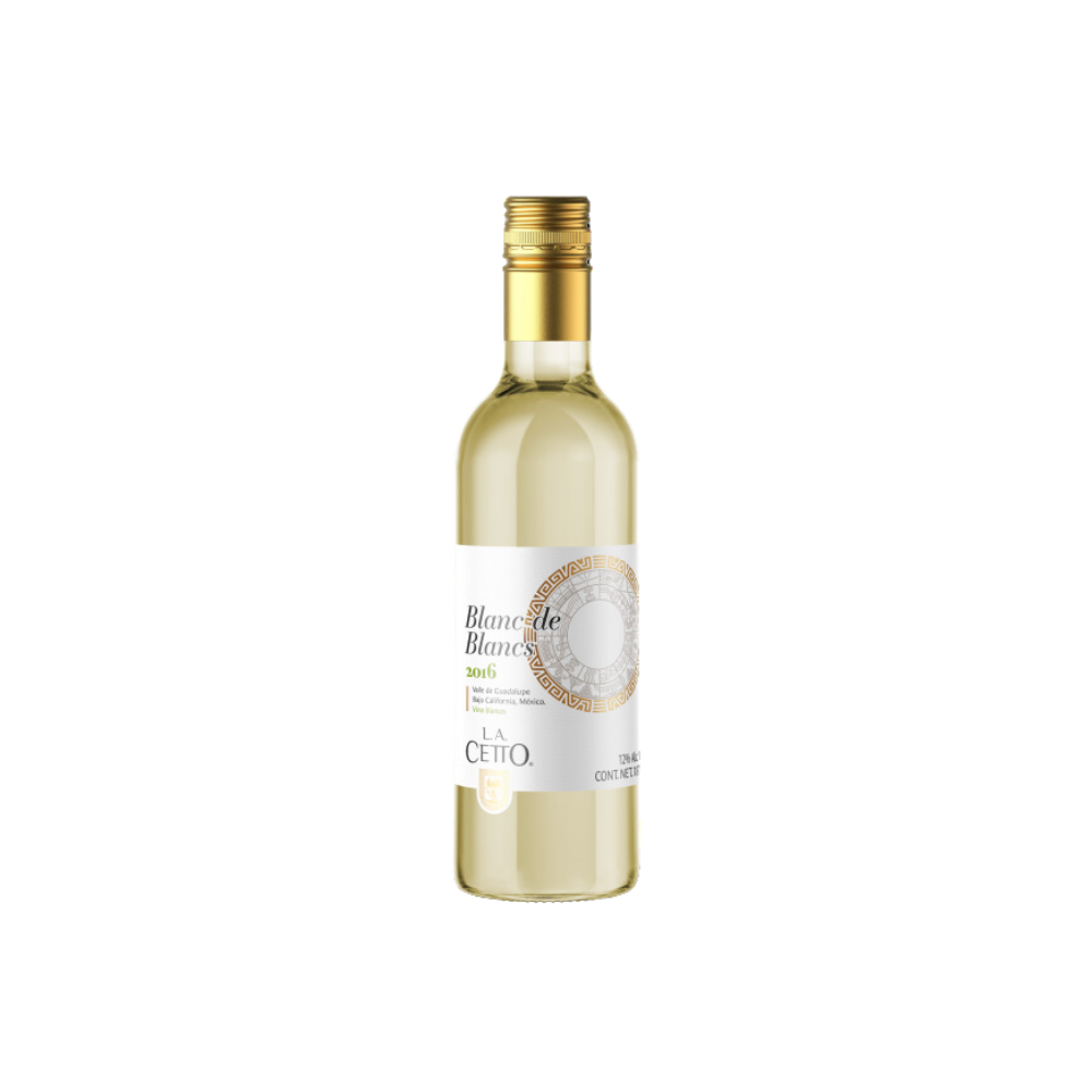 Vino Blanco L.A. Cetto Blanc De Blancs 187 ml. 1 Vino Blanco L.A. Cetto Blanc De Blancs 187 ml.